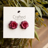 Velvet Rose Studs