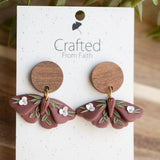 Woodland Moth Earrings
