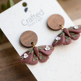 Woodland Moth Earrings