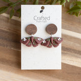 Woodland Moth Earrings