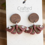 Woodland Moth Earrings