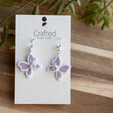 Lavender Flutter Dangles