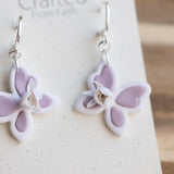 Lavender Flutter Dangles
