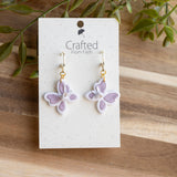 Lavender Flutter Dangles