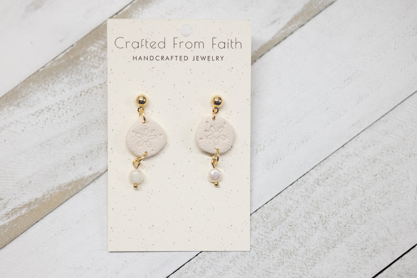 Sanddollar Dangles & Studs