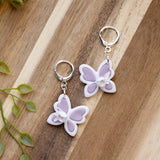 Lavender Flutter Dangles