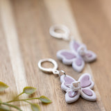 Lavender Flutter Dangles