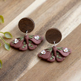 Woodland Moth Earrings