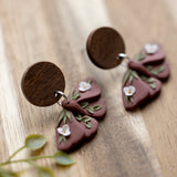 Woodland Moth Earrings