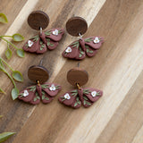 Woodland Moth Earrings