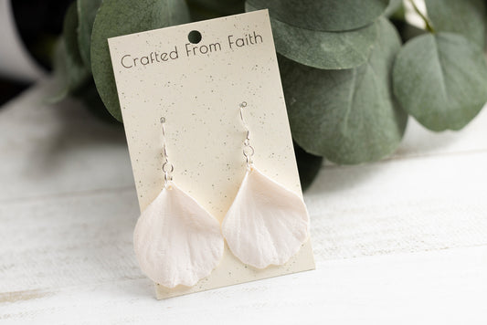 Rose Petal Dangles