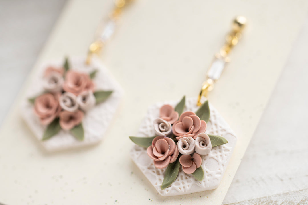 Hexagon Flower Cuff