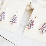 Christmas Tree Cake Earrings