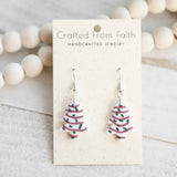 Christmas Tree Cake Earrings