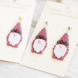 Holly Gnome Earrings