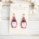 Holly Gnome Earrings