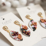 Holiday Season Petal Dangles