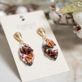 Holiday Season Petal Dangles