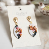 Holiday Season Petal Dangles