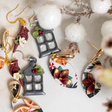 Holiday Season Petal Dangles