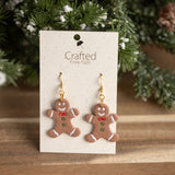 Jolly Gingerbread Dangles