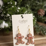 Jolly Gingerbread Dangles
