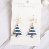 Winter Tree Earrings