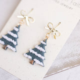 Winter Tree Earrings