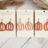 Hollow Pumpkin Dangles