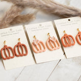 Hollow Pumpkin Dangles