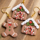 Jolly Gingerbread Dangles