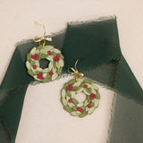 Spanish Olive Wreath Dangles