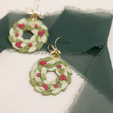 Spanish Olive Wreath Dangles