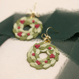 Spanish Olive Wreath Dangles