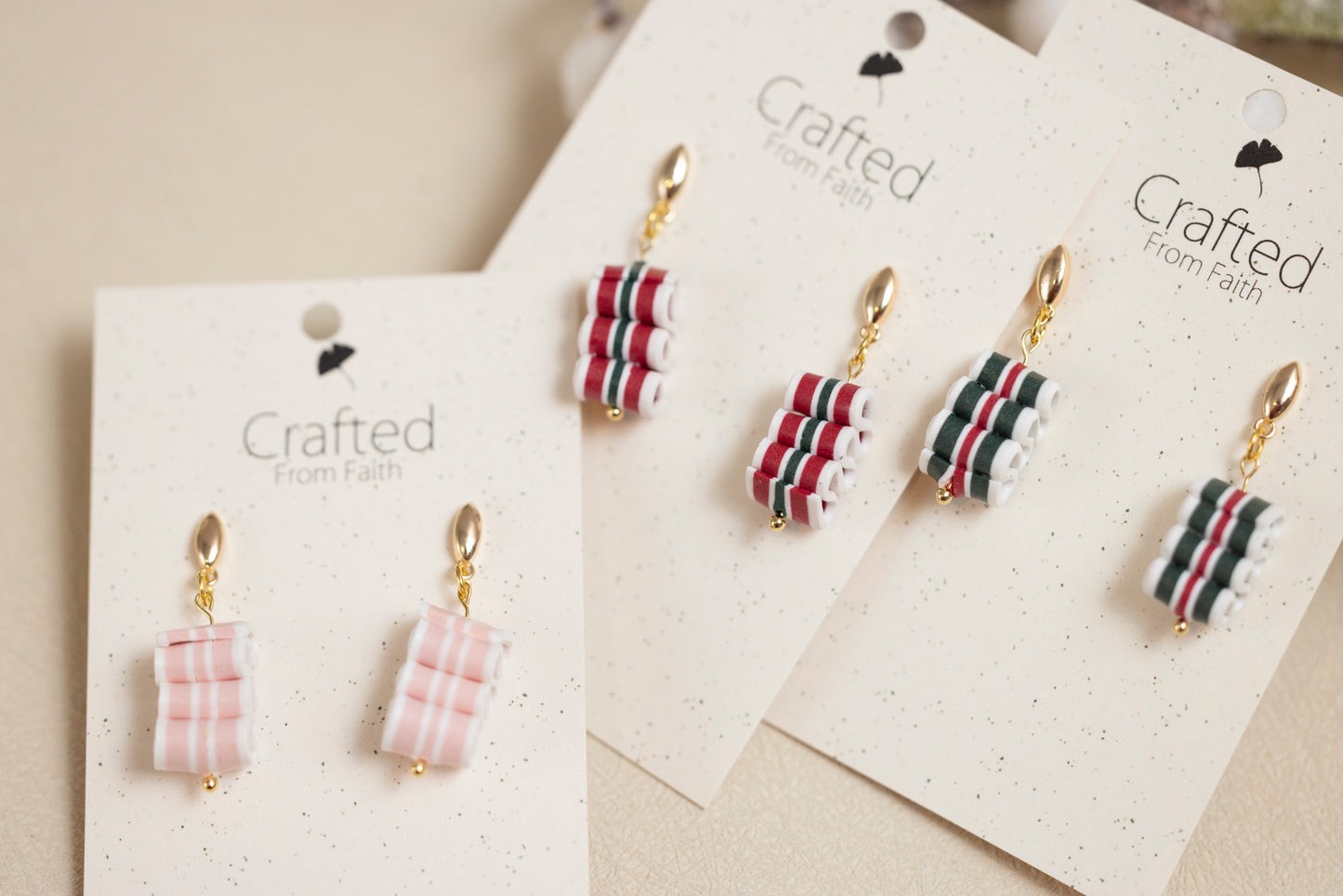 Candy Ribbon Dangles