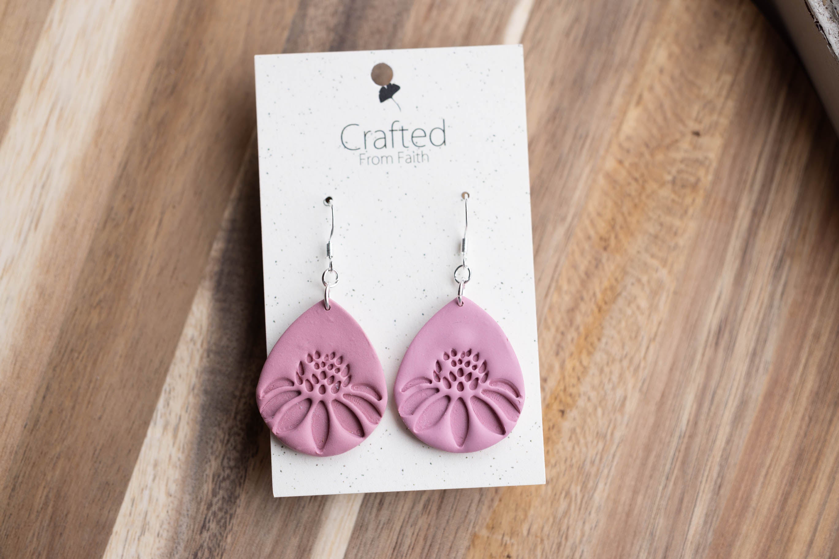 Daisy Teardrop Earrings - Romance Palette | May 2025 Charity Pair