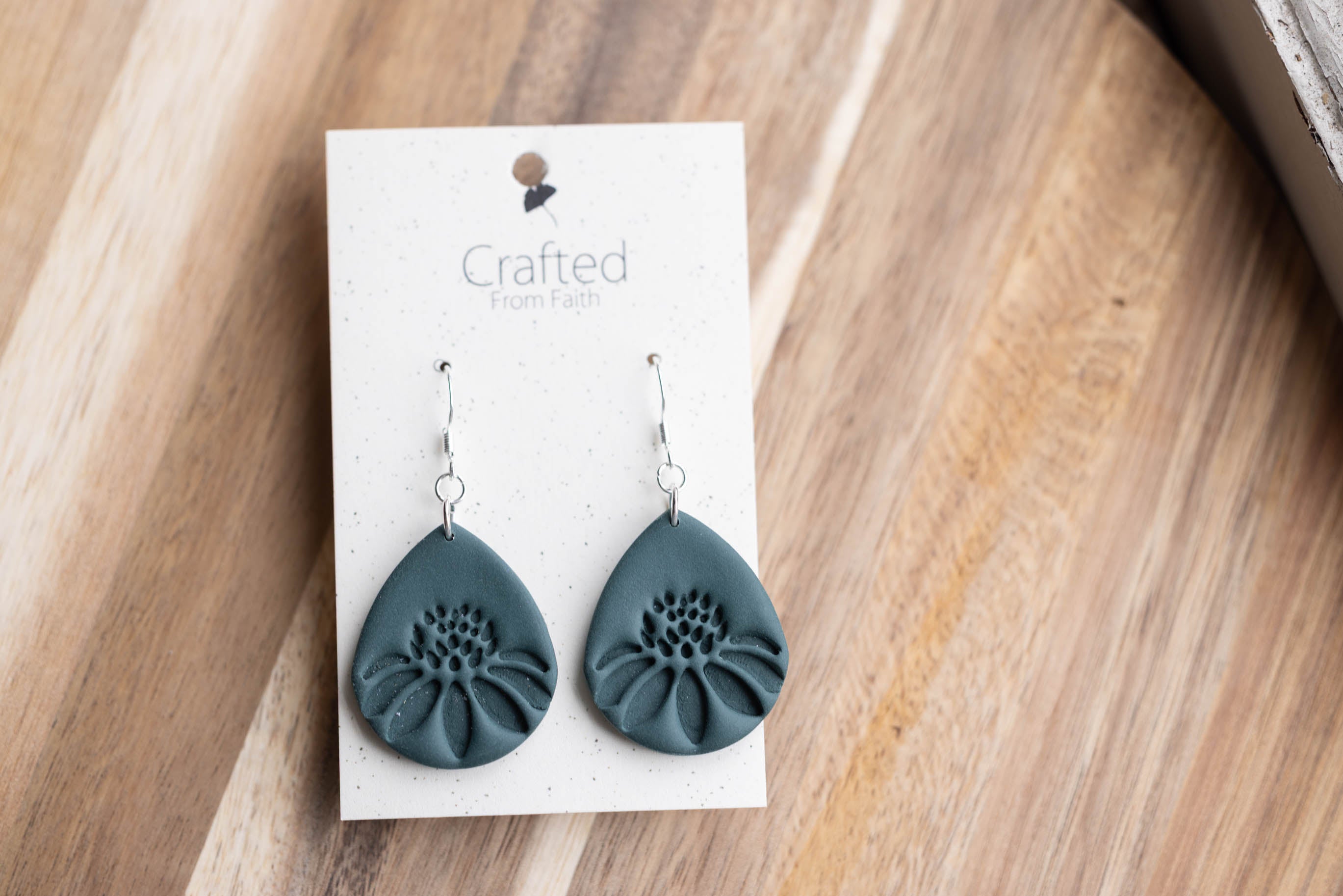 Daisy Teardrop Earrings - Romance Palette | May 2025 Charity Pair