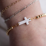 Cross Bead Bracelet
