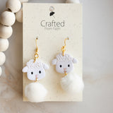 Fluffy Lamb Dangles