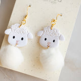 Fluffy Lamb Dangles