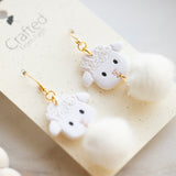 Fluffy Lamb Dangles