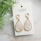 Large Stone Quartz Dangles