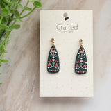 Folk Art Teardrops