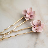 Blush Blossom Hair Pins