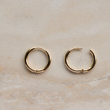 Gold Thin Huggy Hoops