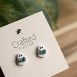 Bookworm Boo Studs