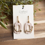 Geode Pumpkin Dangles