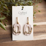 Geode Pumpkin Dangles