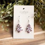 Christmas Tree Cake Earrings