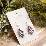 Christmas Tree Cake Earrings